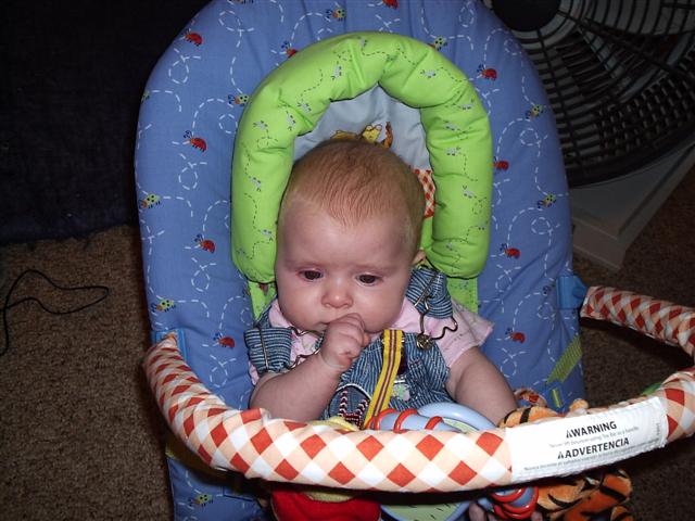 Faith at about 3 months