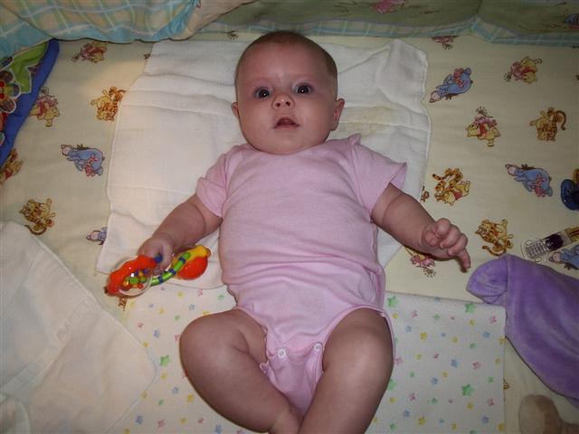 Faith at 4 months