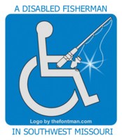 Handicapped fishing is possible.