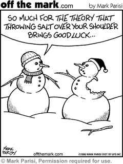 Superstitious Snowmen