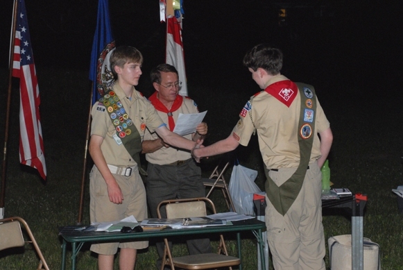 BSA Troop 135 - Pictures - Spring Court of Honor