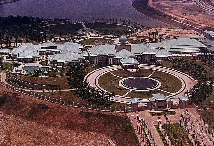Palace fit for a pharaoh, complete with hippos