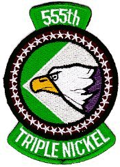 [555th TACTICAL FIGHTER Squadron Emblem]
