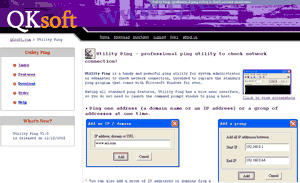 cached content from Ping Utility