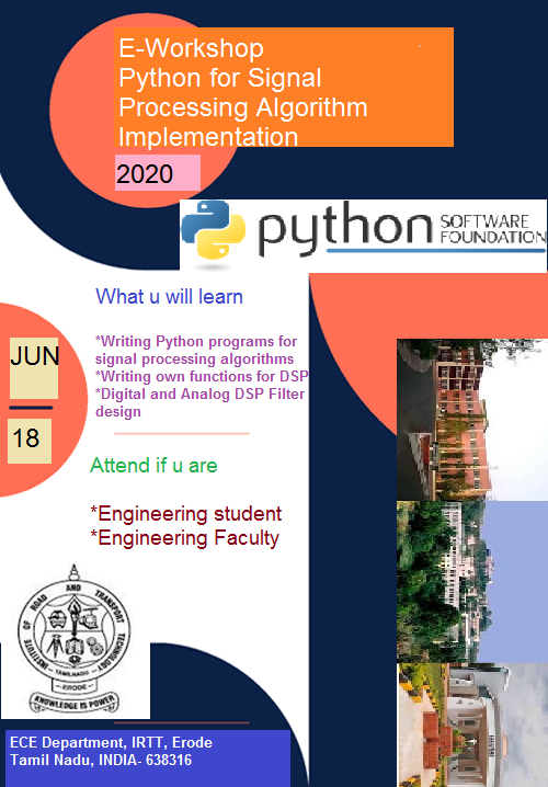 Python workshop on Digital Signal Processing