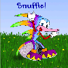 Snuffle
by Raichu288
THANKS SO MUCH RAI!
It's the coolest picture of
Snuffle I've ever seen! ^^