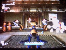 At the start of the level