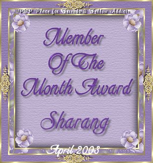 PSP Place For Friends & Fellow Addicts Award
