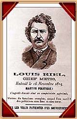 ILLUSTRATION OF LOUIS RIEL