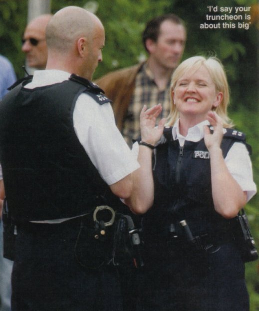 From TV Quick, on location with Paul Usher.