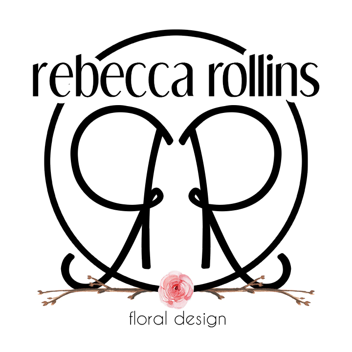 Floral design logo