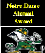 ND alumni award site