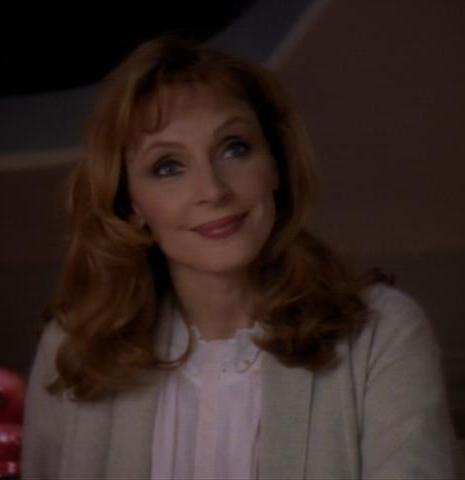 Beverly in Sub Rosa...looking suspiciously pleased...