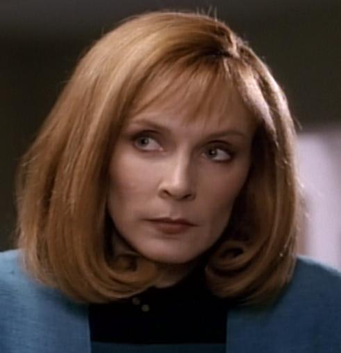 Beverly in sickbay