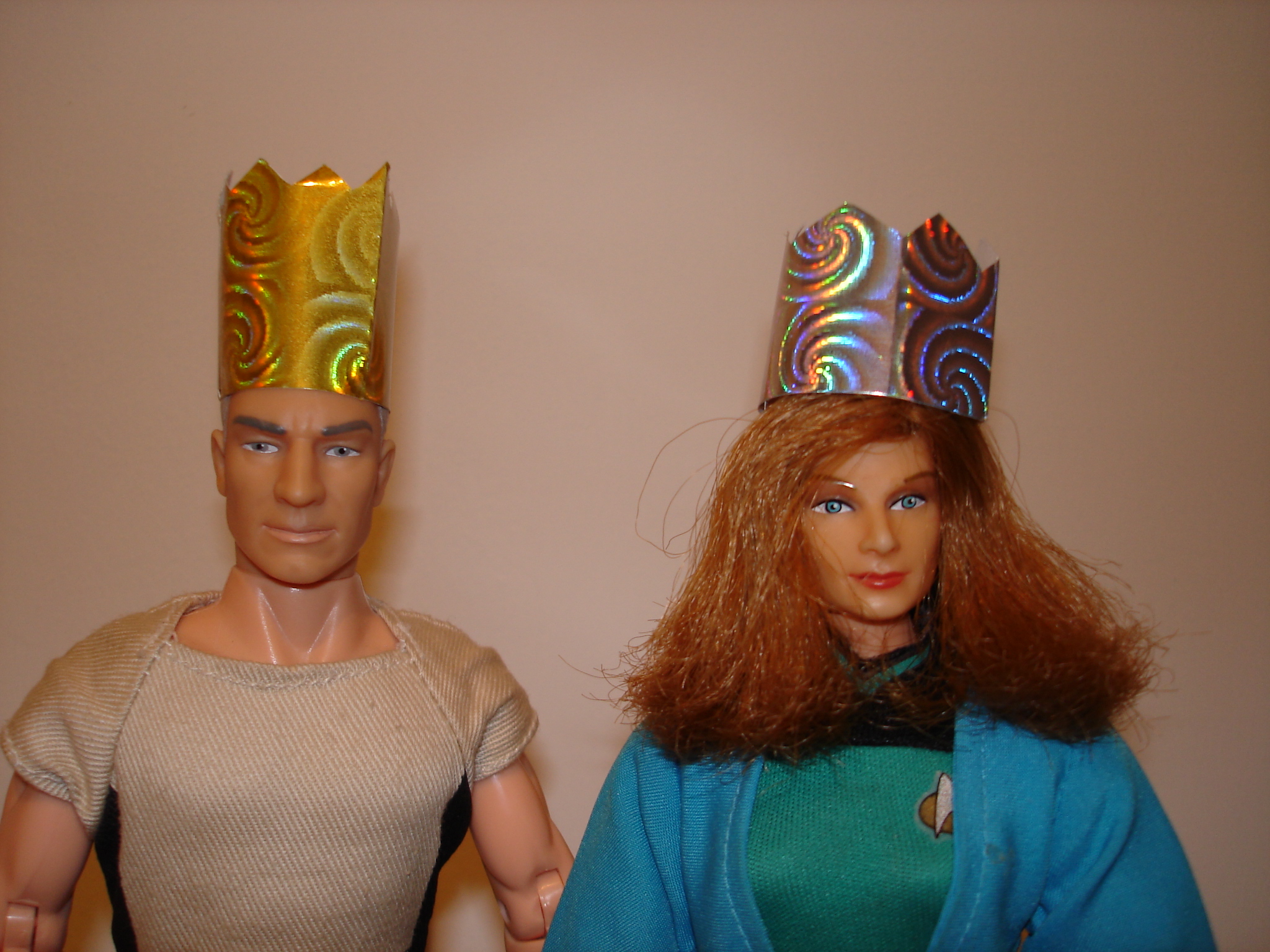King and Queen of the ship!