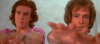 Somehow, Wayne and Garth are acting awfully strange