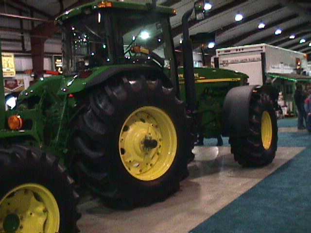 John Deere tractor.