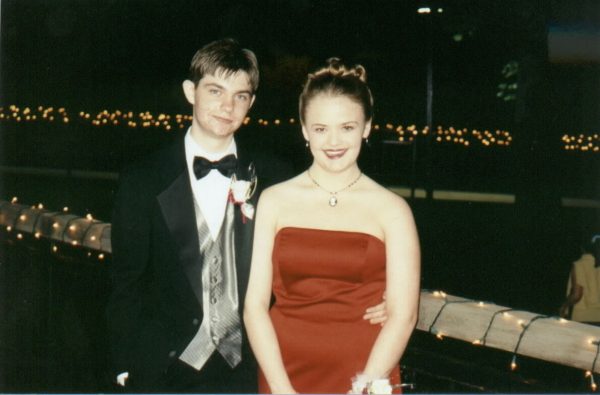 Ed and I at prom, ADORABLE!  :-P