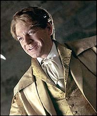 this is KB in one of his costumes as Gilderoy Lockhart, in Harry Potter and the Chamber of Secrets