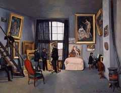 The Artist's Studio, by Frederic Bazille