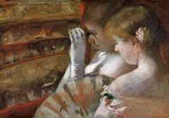 In the Box, by Mary Cassatt