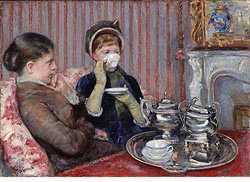 Tea, by Mary Cassatt