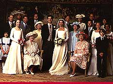 Lady Sarah and Mr. Daniel Chatto