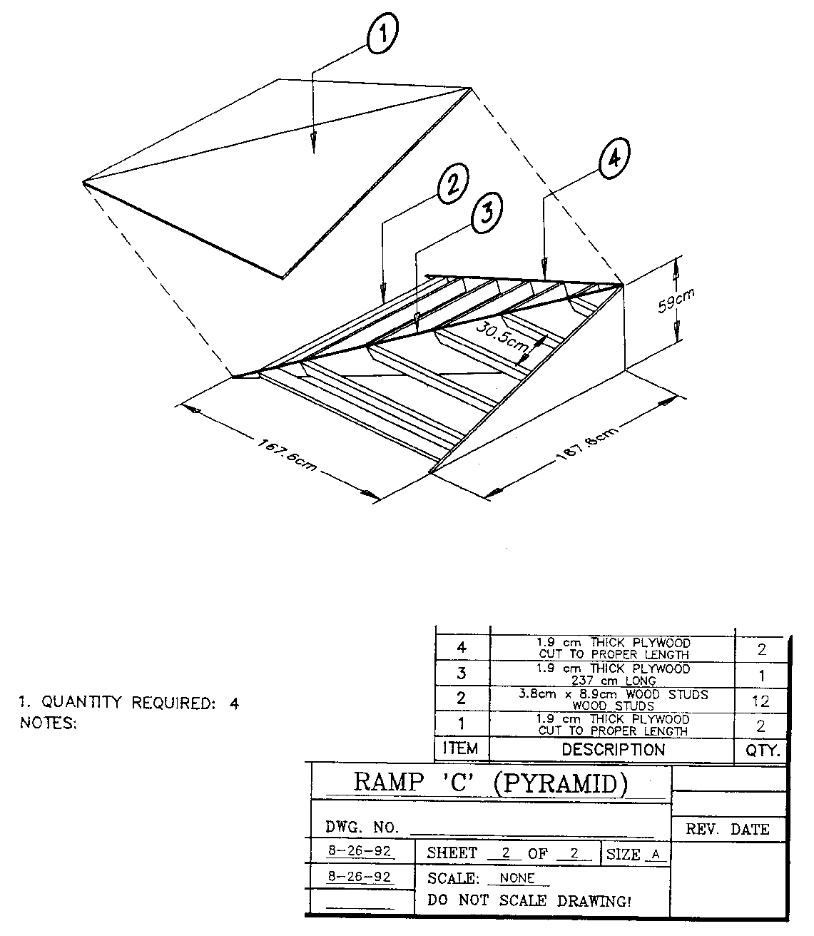 Pyramid Scaffold Funbox