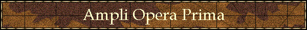 Ampli Opera Prima