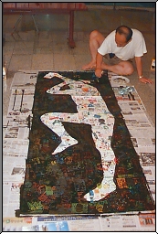 Painting the negative area