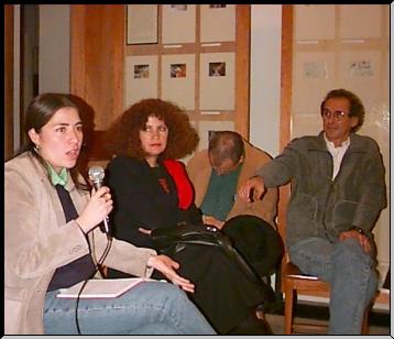 Alejandra Mora opens the Discussion