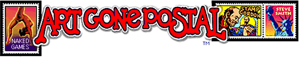 Humorous Postal Parodies and Satirical Artistamps