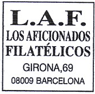 Los Aficionados Filat�licos LAF, Girona 69. Caf� Centre; URL '404' c.2014