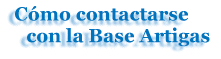 C�mo  Contactarse con la Base Artigas