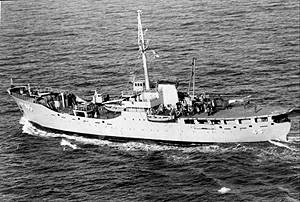El Buque Piloto Pardo de la Armada de Chile que apoy� en la fundaci�n de la Base Artigas 