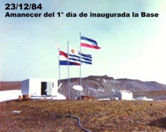 Los Pabellones ondean en la reci�n inaugurada BCAA