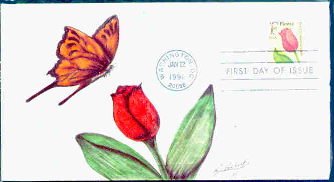 A FDC from AZ State Pen inspired by Bill - and he likes, sells and trades German stamps +++
