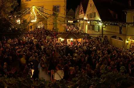 ...auf dem Sulzfelder Marktplatz