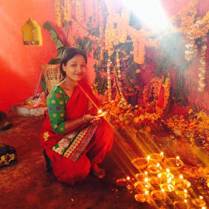 Suniva at Mahalaxmi Mandir