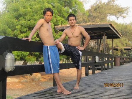 Swimming in Jumeraih Beach