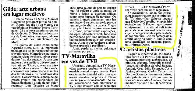 TV MARAVILHA em vez de TVE - 