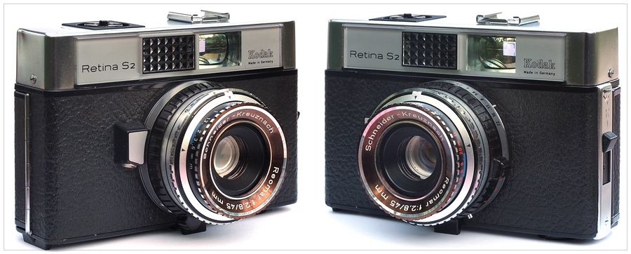Appareil Photo Vintage KODAK Retina S2 - Objectif 45mm F/2.8 - Pour Pièces/Réparation