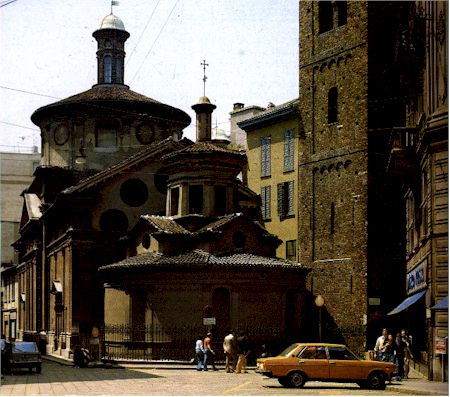 The church of Santa Maria in San Satiro