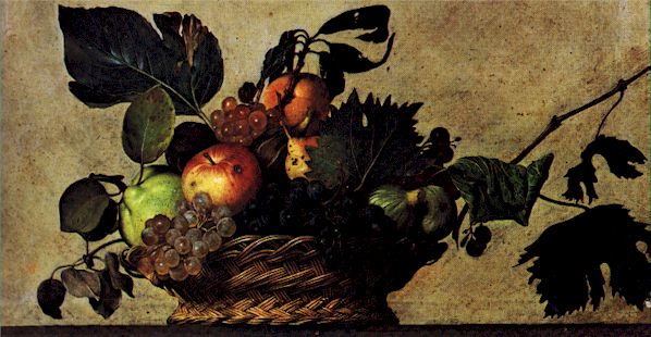 Ambrosian Picture Gallery - Fruit Basket by Caravaggio
