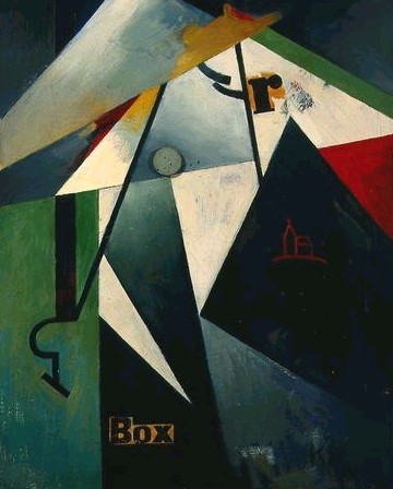 Box-R-Bild, obra de K. Schwitters