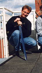 Robert with Excalibur, september 1994
