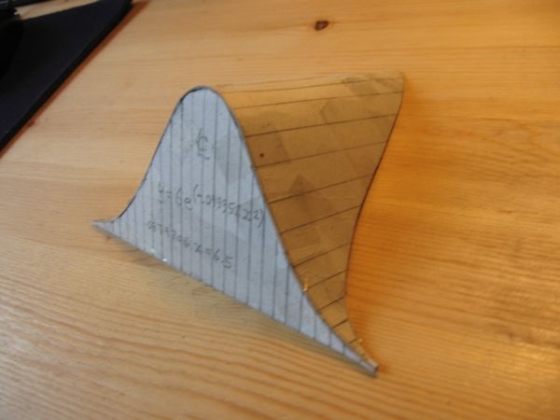 3D Model of Eyebrow Dormer based on Bell Curves