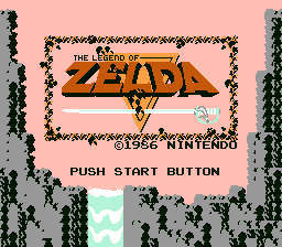 The very first Zelda Game Released for the NES a long long time ago.  Link must reunite the 8 sections of the Triforce of Wisdom before