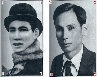 Ảnh của Nguyễn Ái Quốc và Hồ Chí Minh trong hồ sơ