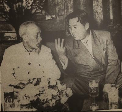 1964, chủ tịch Kim Nhật Thành và Chủ tịch Hồ Chí Minh